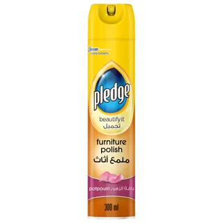 Pledge Beautify It Furniture Polish Spray, Potpourri Scent, 300ml