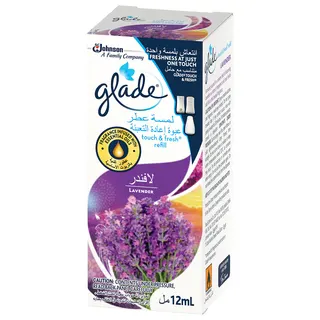Glade Touch & Fresh Lavender Air Freshener Spray Refill, 12ml
