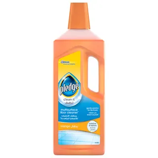 Pledge Orange Multisurface Floor Liquid Cleaner, 750ml