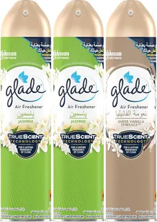 Glade Air Freshener Jasmine 300 Ml 2+1 Vinal Free