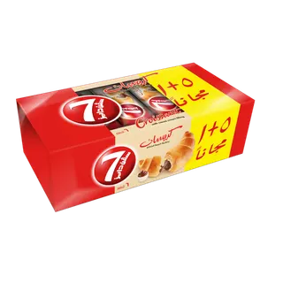 7 Days Croissant with Cocoa Cream Filling, 5+1 Free, 6x55g