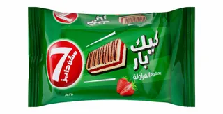 7 Days Cake Bar Filled with Strawberry, 25g