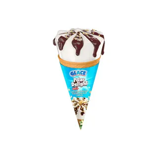 Glace Polar Delight Vanilla Cone Ice Cream, 110ml