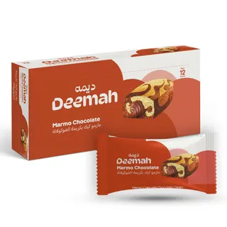 Deemah Marmo Cake with Chocolate Cream, 12x40g
