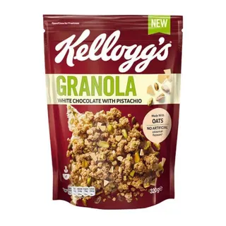 Kellogg's Granola White Chocolate with Pistachio, 340g