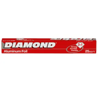 Diamond Aluminium Foil, 2x25Sq