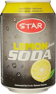 Star Carbonated Lemon Flavor Drink, 295 ml
