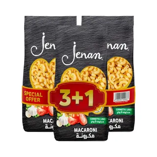 Jenan Cornetto Lisci 6 mm 4 x 400 gm