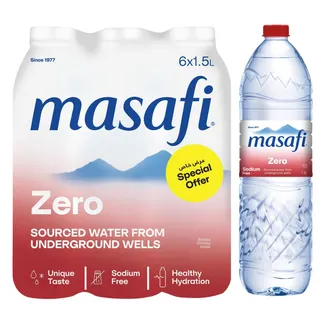 MASAFI ZERO WATER 1.5 LTR