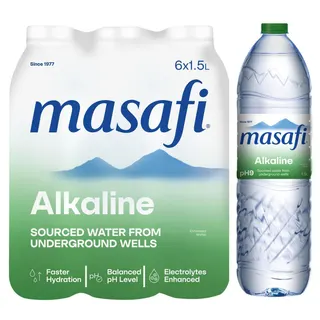 Masafi Alkalife Natural Water, 6x1.5L