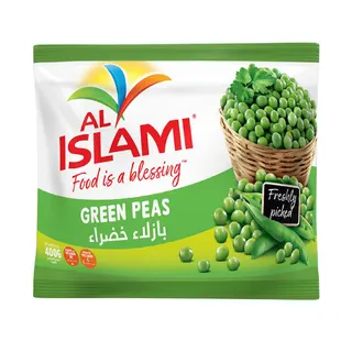 Al Islami Frozen Green Peas, 400g