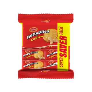 Tiffany Nutty Bites Cashew Biscuits, 8x72g