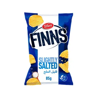 Tiffany Finns Crinkled Potato Chips Salt, 85g