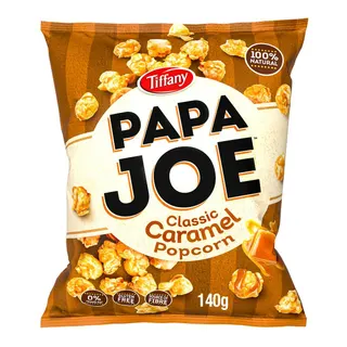 Tiffany Papa Joe Classic Caramel Popcorn, 140g