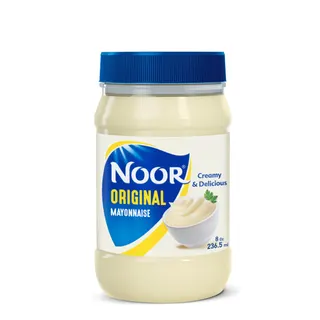 Noor Original Thick & Creamy Mayonnaise Jar, 236.5ml
