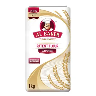 Al Baker All Purpose Patent Flour, 1kg