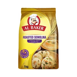 Al Baker Roasted Semolina Flour, 1kg