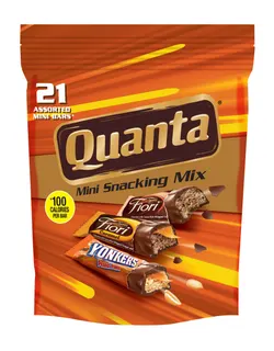 Quanta Milk Chocolate Mini Snacking Bars Mix, 314g