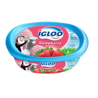Igloo Strawberry Ice Cream 1L