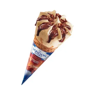 London Dairy Pralines & Cream Ice Cream Cone, 120ml