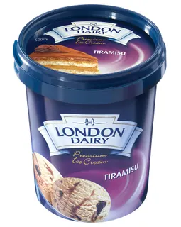 London Dairy Tiramisu Ice Cream 500 ml