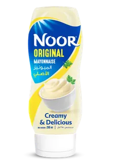 Noor Original Thick & Creamy Mayonnaise Squeezy Bottle, 295ml