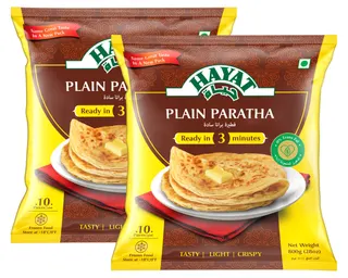 Hayat Plain Frozen Paratha, 2x800g