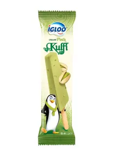 Igloo Creamy Pista Kulfi, 65ml