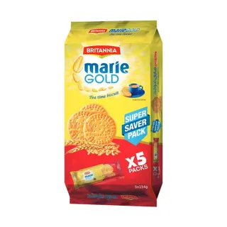 Britannia Marie Gold Teatime Biscuits Super Saver, 5x154g