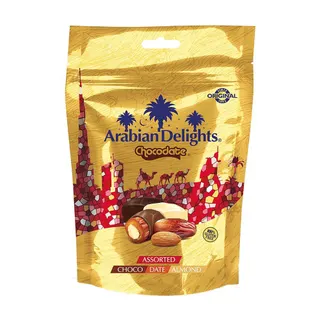 Chocodate Classic Assorted Chocolate Coated Dates with Almond 90 g