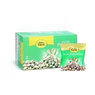 Best Salted Pistachios 9 Pouch, 30 g