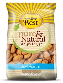 Best Pure & Natural Almond Bag 325g