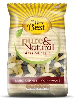 Best Pure & Natural Raisin & Nut Bag, 150g