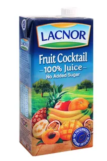 Lacnor 100% Fruit Cocktail Juice No Added Sugar 1 ltr