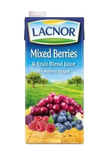 Lacnor Mix Berries 100% Juice No Added Sugar 1 Ltr