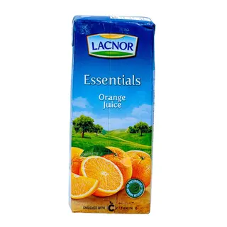 Lacnor Essentials Orange Juice, 180ml