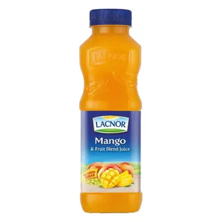 Lacnor No Added Sugar Mango & Fruit Blend Juice, 500ml