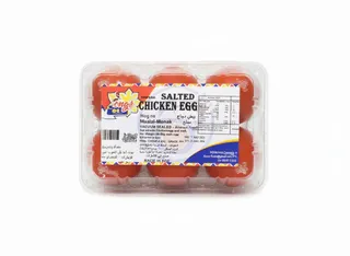 Manongs Gourmet Salted Chicken Egg 50-60g, 6 Pieces
