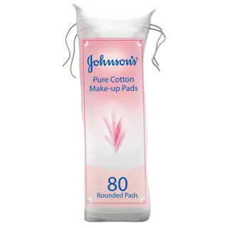 Johnson's Pure Cotton Make-up Pads, 80 Pads
