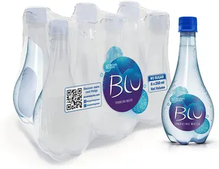 Oasis Blu Sparkling Water 250 ml x 6 Pcs