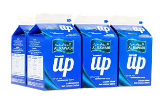 Al Rawabi Fresh Up Laban Drink, 6x200ml