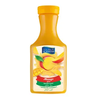 Al Rawabi Mango Juice Reduced Sugar, 1.5L