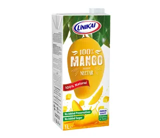 Unika Mango & Grape UHT Nectar No Added Sugar 1 ltr