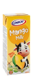 Unikai Long Life Mango Milk, 180ml