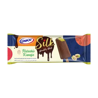 Unikai Silk Pistachio Kunafa Ice Cream Stick, 65ml