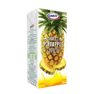 Unikai Pineapple UHT Juice No Added Sugar, 1L