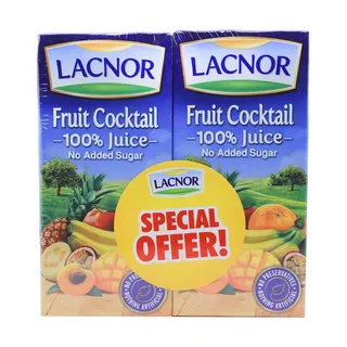 Lacnor Fruit Cocktail Juice Nas, 2x1L