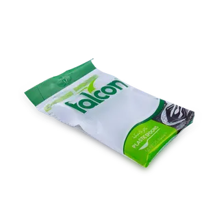Falcon White Plastic Table Spoon, 1 Pack x 50 Pieces