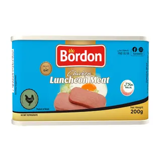 Bordon Chicken Luncheon Meat, 2x200g