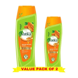 Dabur Vatika Moisture Treatment Shampoo, 400ml + 200ml